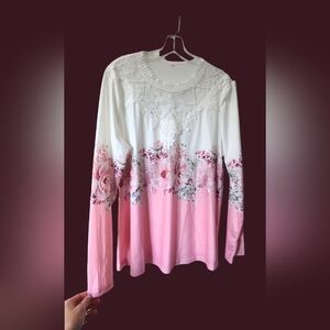 XXL Long  Sleeve Top